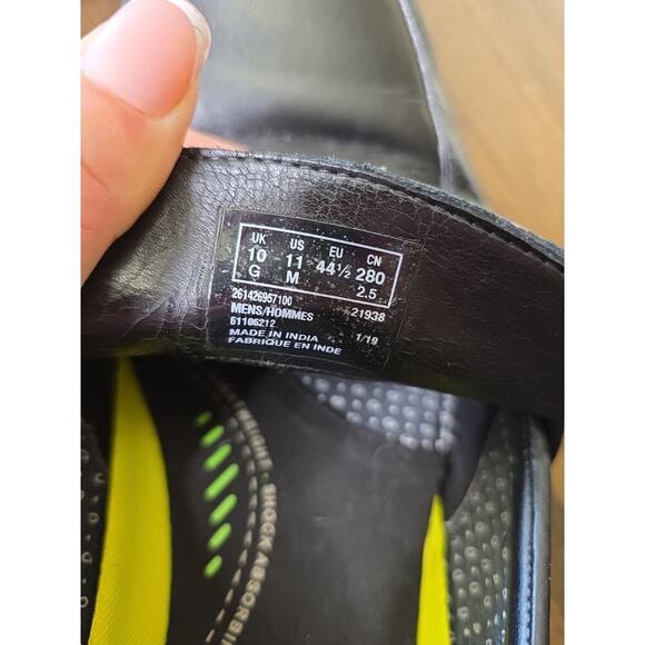 Mens Bostonian Flexlite, Slip On Loafer Black Shoe US Size 11 Med - Picture 7 of 16